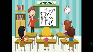 CLASES DE INGLÉS  5 AÑOS Commands [upl. by Yerroc]