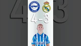 Deportivo Alavés vs Real Madrid  LALIGA EA Sports Score Predictor  hit pause or screenshot [upl. by Hedvige]