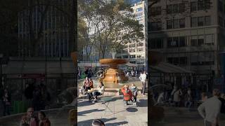 New York City Bryant Park travel shorts walking [upl. by Enovad]