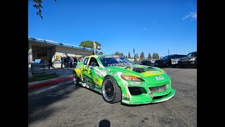 We took the RX8 to school amp talked Carrers Motorsports and more  Formula Drift Car School Day [upl. by Enidanreb]