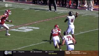 2024 USC vs Oklahoma  Oscar Adaway 27 Yd Reception [upl. by Llirrem]