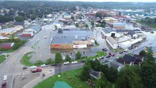 Philipsburg PA Flood Part 1 [upl. by Alleris29]