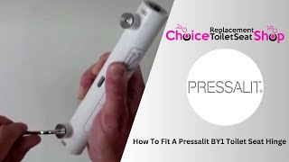 How To Fit A Pressalit BY1 Top Fixing Toilet Seat Hinge [upl. by Tymothy678]