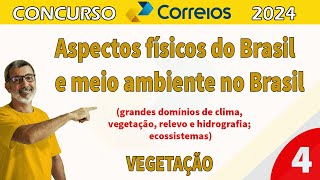 Aspectos físicos do Brasil e meio ambiente no Brasil Parte 4 grandes domínios de clima vegetação [upl. by Nowell]