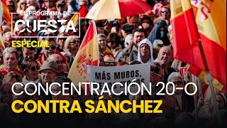 Las mejores imágenes de la concentración del 20O contra Sánchez [upl. by Cash]