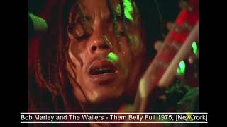 Bob Marley amp The Wailers  Them Belly Full  Natty Dread 1975 NY [upl. by Virginia]