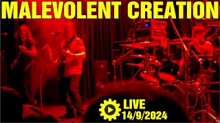 MALEVOLENT CREATION live 1492024 Principal Thessaloniki Greece [upl. by Anerat471]