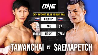 NEXTLEVEL 🤯 Tawanchai vs Saemapetch  Muay Thai Fight Replay [upl. by Hartzel]