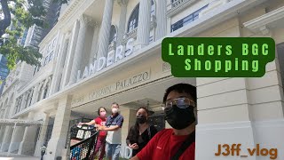 Landers BGC shopping vlog  silent vlog  Shopping with family [upl. by Eppilihp332]