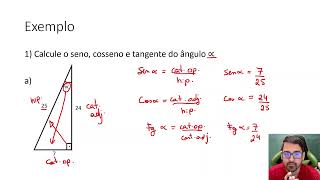 TRIGONOMETRIA NO TRIÃ‚NGULO RETÃ‚NGULO CONCEITOS INICIAIS [upl. by Cilka]