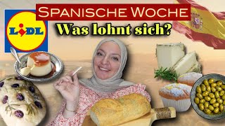 LIDL Food News Angebote im Test Spanische Themenwoche  Spanische Gerichte  Lidl Food Haul [upl. by Micheil]