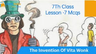 THE INVENTION OF VITA WONK MCQS7TH CLASS LESSON7MCQSSPECIAL FORHTETTGTampOTHER COMPETITIVEEXAM [upl. by Ahsinat898]