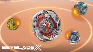 Crimson Garuda Intense Combos Testing amp Review  Beyblade X BX38  ベイブレードX  戰鬥陀螺X [upl. by Guimond617]