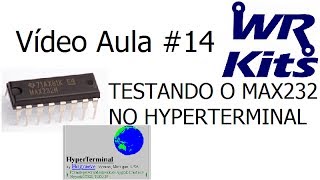 TESTANDO O MAX232 NO HYPERTERMINAL [upl. by Nasah601]