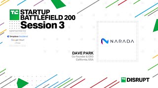 2024 Startup Battlefield Top 20 Finalists Narada AI  TechCrunch Disrupt 2024 [upl. by Laktasic]