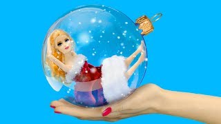 Die 14 Besten Barbie Tricks Für Weihnachten  Weihnachten Basteln Für Barbie [upl. by Akihsan211]