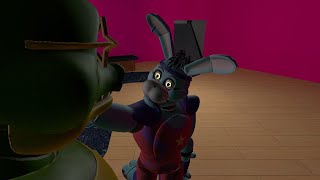 Gmod FNAF Glamrocks bonnie goes crazy [upl. by Ikilisav]