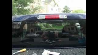 Third brake light flip mod  2007 Chevy Colorado 42012 [upl. by Anelegna]