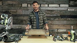 How to Make a Barnwood Serving Tray  DIY Network [upl. by Teferi]