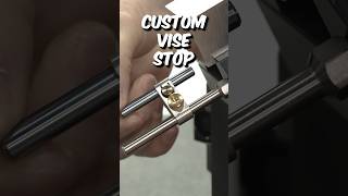 How to CNC Machine a Custom Vise Stop [upl. by Thar]