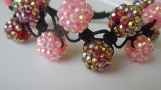 Shamballa Bracelet DIY [upl. by Noeht]