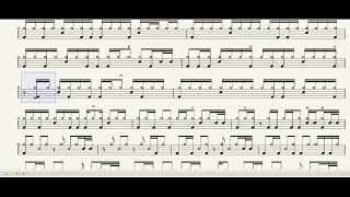 Chekele  Avial Drum Sheet Music chekele avial [upl. by Devland]