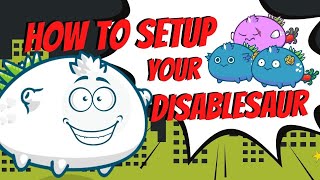 How to SETUP your disablesaur  DuskBugPlant  AXIE INFINITY [upl. by Clute32]