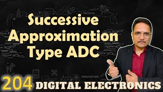 Successive Approximation Type ADC Basics Structure Working Conversion Graph and Conversion Time [upl. by Melisa]