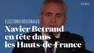 Xavier Bertrand  quotIci nous avons desserré les mâchoires du Rassemblement nationalquot [upl. by Tasha]