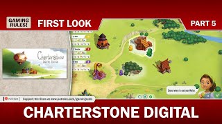 Charterstone Digital Playthrough  Part 5  First multiplayer game [upl. by Showker]