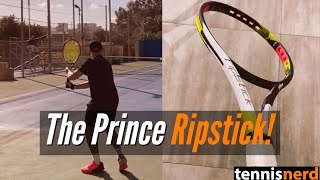 PRINCE RIPSTICK 300 Racquet Review [upl. by Dang633]