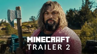 MINECRAFT Movie — Official AI Trailer 2025  Jason Momoa FM Movie [upl. by Lareneg282]