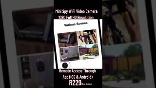 MINI SPY CAM fypage bestbuy fypシ゚viral spycamera buynow homesecurity [upl. by Annyahs]