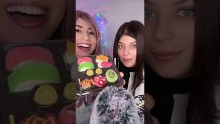 Asmr  Provando Sushi de doce [upl. by Oigimer]