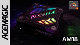 ACEMAGIC AM18 AMD Ryzen™ 7 7840HS  The Best Mini PC Gaming [upl. by Ehrman]