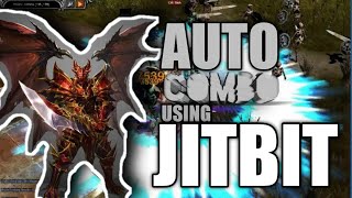 3 SKILL AUTO COMBO USING JITBIT  MU ONLINE [upl. by Sivel]