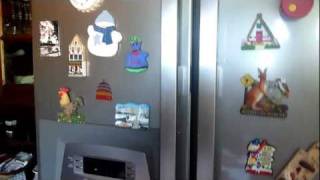 Fridge ice maker in action [upl. by Ainesy658]