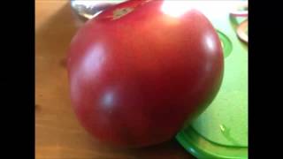 Cherokee Purple Tomato  The Worlds Best Tasting Tomato  When To Pick Them [upl. by Hameerak]