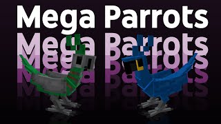 I added SUPER SIZED Parrots to Minecraft [upl. by Atekehs]