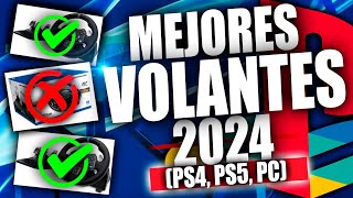 ✅️ MEJORES VOLANTES para CONSOLA PS5 PS4 y PC  GUIA de COMPRA 2024 🔥 [upl. by Tessa835]