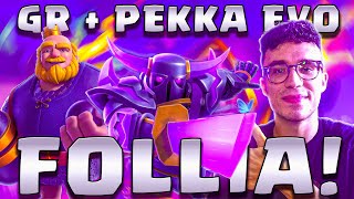 GR  PEKKA EVO NUOVO META FUNZIONA QUESTA PAZZIA  CLASH ROYALE ITA [upl. by Enyalahs804]