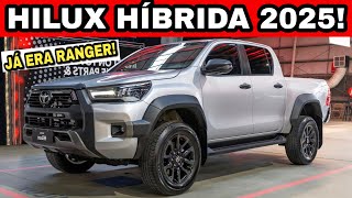 NOVA TOYOTA HILUX HÍBRIDA DIESEL NO BRASIL AGORA AINDA MAIS SOFISTICADA E ECONOMICA [upl. by Unam]