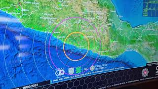 Segundo Simulacro Nacional 2023 EASAS Mex Alerta Sismica Acapulco de Juárez [upl. by Arras119]