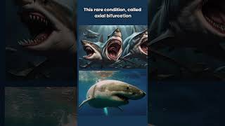 TwoHeaded Sharks Real or Myth 🦈 facts shorts shark wildlife [upl. by Ojybbob]