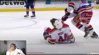 JuJuReacts To NHL Biggest Hits  Part 1 nhl [upl. by Fransis]