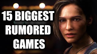 15 BIGGEST RUMORED PS5 And Xbox Series X Games You Probably Didnt Know Exist [upl. by Fan]