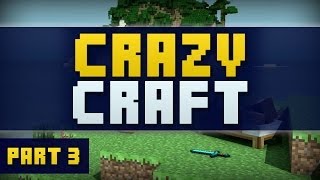 Minecraft CRAZY CRAFT 3 MUTANT CREEPER CrazyCraft Part 3 [upl. by Yran]