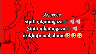 Sabah Salum  Nenda Ukaliwe pesa Video Taarab Lyrics [upl. by Boser]