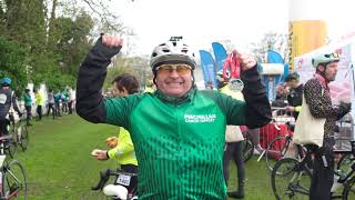 This is Team Macmillan at the Etape Loch Ness 💚 [upl. by Jemena100]