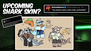 TDS SHARK SKIN CONCEPT  Tower Defense Simulator  ROBLOX [upl. by Ahsiled]